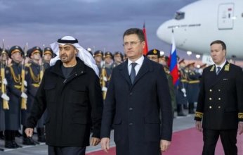 رئيس الإمارات يصل إلى موسكو في زيارة رسمية