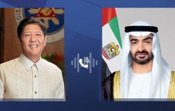 رئيس الإمارات يتلقى اتصالاً هاتفياً من نظيره الفلبيني
