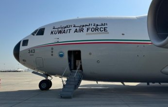 الكويت: اقلاع الطائرة الاغاثية الخامسة من الجسر الجوى الكويتى متجهة الى بيروت