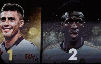 بالأرقام.. كشف فارق الأصوات بين رودري وفينيسيوس في سباق الكرة الذهبية