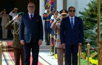 الرئيس المصري يستقبل رئيس جمهورية إستونيا بقصر الاتحادية