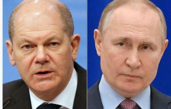 لأول مرة منذ 2022.. مستشار ألمانيا يتحدث هاتفيا مع بوتين