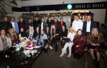 بالصور.. نجوم الفن يشاركون أمل رزق الاحتفال بعيد ميلادها