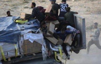 الامم المتحدة: المساعدات الانسانية المتجهة الى غزة تتعرض لعمليات نهب