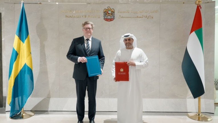 تعاون قضائى وقانونى بين الامارات والسويد تعاون قضائى وقانونى بين الامارات والسويد