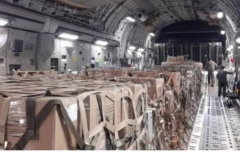 الكويت.. إقلاع الطائرة الرابعة من الجسر الجوي لإغاثة لبنان محملة بـ40 طنا من المواد الغذائية