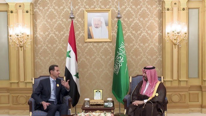 الرئيس بشار الأسد وولى العهد السعودى يؤكدان على خطورة توسيع رقعة العدوان الاسرائيلى الرئيس بشار الأسد وولى العهد السعودى يؤكدان على خطورة توسيع رقعة العدوان الاسرائيلى