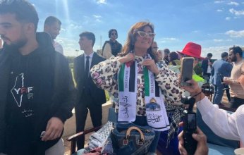 بالصور.. نجوم الفن في افتتاح اليوم الفلسطيني بمهرجان الفيوم السينمائي