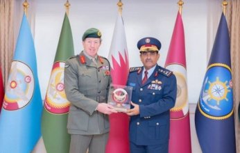 رئيس الأركان القطري يلتقي المبعوث الخاص للمملكة المتحدة