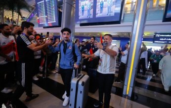 بعثة منتخب العراق تصل مسقط استعدادًا لمواجهة عمان