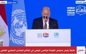 العليمي: الرئيس السيسي يقود نهضة عمرانية وحضارية فريدة في تاريخ المنطقة