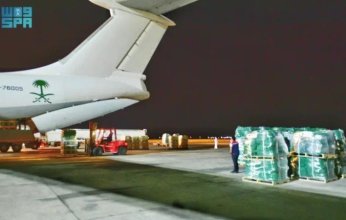 تواصل الجسر الجوي الإغاثي السعودي إلى لبنان بمغادرة الطائرة الإغاثية الــ 20