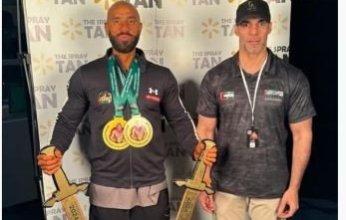 منتخب الإمارات يحرز 9 ميداليات في بطولة الخليج لبناء الأجسام