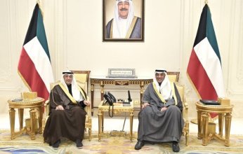 ولي العهد الكويتي يستقبل الأمين العام لمجلس التعاون لدول الخليج العربية
