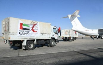 طائرة مساعدات إماراتية تصل دمشق لدعم النازحين اللبنانيين