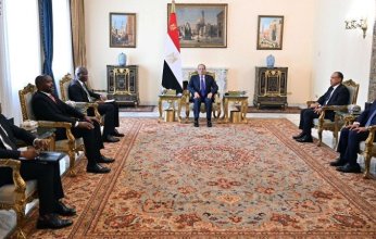 السيسي يؤكد اعتزاز مصر بعلاقات الأخوة التاريخية التي تربطها مع جنوب إفريقيا
