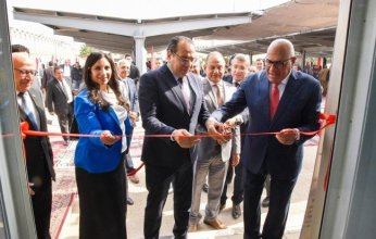 رئيس الهيئة العربية للتصنيع يفتتح معرض شركة مصر للغزل والنسيج (المحلة الكبري