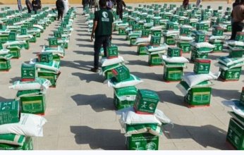 سلمان للإغاثة يوزع 750 سلة غذائية و750 حقيبة صحية في مدينة الحسكة بسوريا