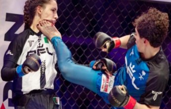 السعودية هتان السيف تسقط الجزائرية ليليا عثماني بالضربة القاضية