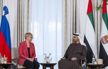 رئيس الإمارات يبحث مع رئيسة سلوفينيا تعزيز التعاون الثنائي