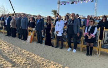 الصور.. بدء حفل ختام الدورة الأولى من مهرجان الفيوم السينمائي بحضور نجوم الفن