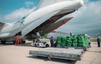 المملكة العربية السعودية:وصول الطائرة الاغاثية الـ 24 الى مطار رفيق الحريرى بيروت