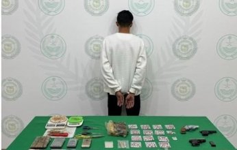 القبض على شخص لترويجه مواد مخدرة في القصيم