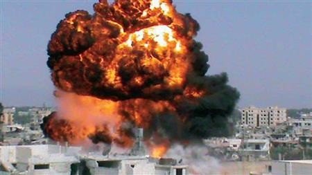 التليفزيون السورى: انفجار سيارة جراء عدوان إسرائيلى على طريق مطار دمشق الدولى التليفزيون السورى: انفجار سيارة جراء عدوان إسرائيلى على طريق مطار دمشق الدولى