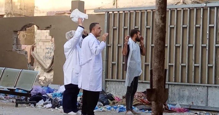 انقطاع الاتصال مع إدارة مستشفى كمال عدوان بعد محاصرته من قبل قوات الاحتلال الإسرائيلي انقطاع الاتصال مع إدارة مستشفى كمال عدوان بعد محاصرته من قبل قوات الاحتلال الإسرائيلي