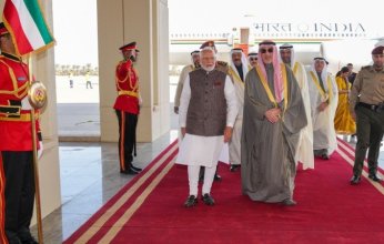رئيس وزراء الهند يصل إلى الكويت في زيارة رسمية