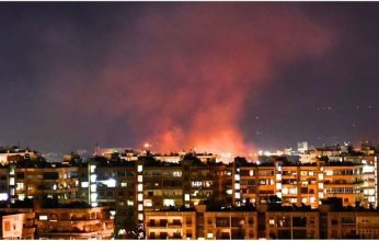 سماع دوي انفجارات تهز وسط العاصمة السورية دمشق