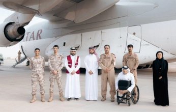 لأول مرة.. طائرة مساعدات قطرية تصل مطار دمشق