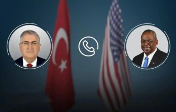 وزير الدفاع التركي يبحث مع نظيره الأمريكي تطورات الأوضاع في سوريا