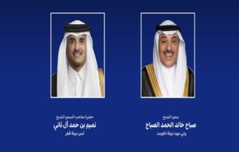 ولي العهد الكويتي يهنئ أمير دولة قطر بذكرى اليوم الوطني لبلاده