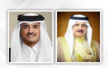 أمير قطر يبحث مع ملك البحرين العلاقات الأخوية بين البلدين