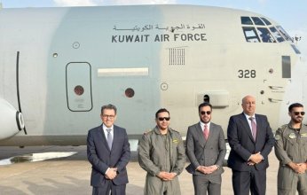 الطائرة العاشرة من الجسر الجوي الإغاثي الكويتي تصل إلى لبنان