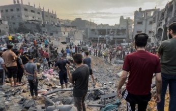 5 شهداء بينهم 4 أطفال في قصف للاحتلال الإسرائيلي على جباليا البلد شمال غزة