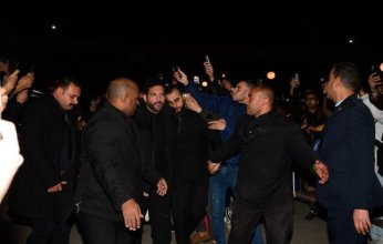 وداع حزين لـ نبيل الحلفاوي.. نجوم الفن يشاركون في عزاء القبطان (صور)