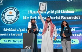 السعودية تدخل «غينيس» للأرقام القياسية وتتوج الفائزين بكأس العالم للدرونز