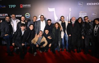 بالصور.. نجوم «6 أيام» يشعلون السجادة الحمراء في العرض خاص للفيلم