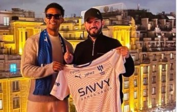 سخط "هلالي" من صورة محمد رمضان بقميص الزعيم السعودي