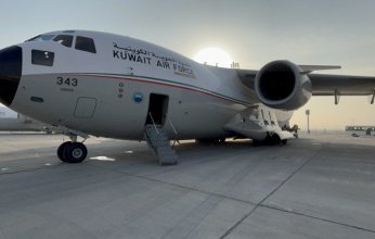 رسائل الخير.. إقلاع الطائرة الـ12 من الجسر الجوي الكويتي لسوريا وعلى متنها 33 طنا مواد غذائية وإيوائية