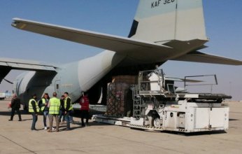 وصول الطائرة الإغاثية السادسة محملة بـ10 أطنان من المساعدات إلى سوريا