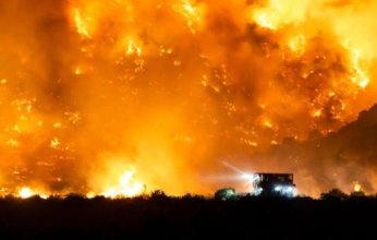 لوس أنجلوس: الحرائق تشتعل من جديد والسكان فى حالة تأهب للاخلاء اذا زادت سرعة الرياح