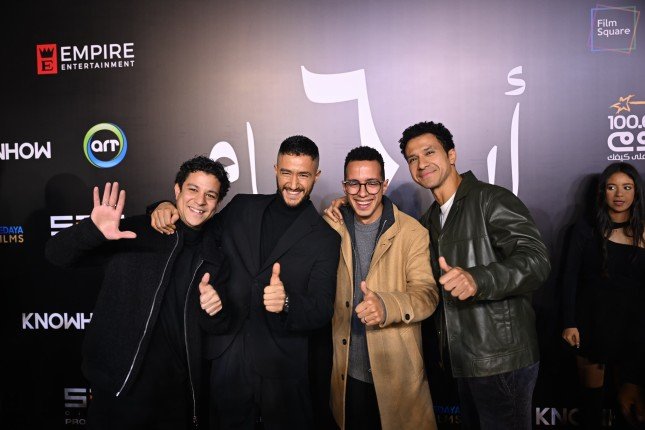 بالصور.. نجوم «6 أيام» يشعلون السجادة الحمراء في العرض خاص للفيلم 1 khaligyoun32869