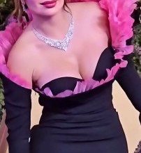 النجمة السورية نسرين طافش تفاجئ الجميع بإعلان زواجها في حفل joy awards