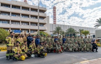 الحرس الوطني الكويتي ينفذ تمرين إخلاء وهمي بمحطة الدوحة الغربية بالتعاون مع وزارة الكهرباء