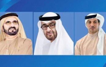 رئيس الإمارات ونائباه يهنئون ترامب بمناسبة أدائه اليمين الدستورية