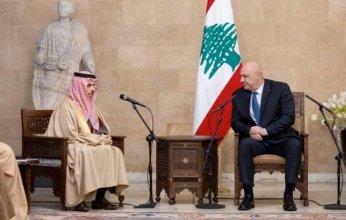 الرئيس‭ ‬اللبناني‭ ‬جوزيف‭ ‬عون‭ ‬يبحث مع‭ ‬وزير‭ ‬الخارجية‭ ‬السعودي مستجدات الأوضاع في لبنان والمنطقة‬