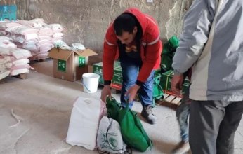 «سلمان للإغاثة» يوزّع مواد إغاثية في مدينة تلبيسة بمحافظة حمص السورية